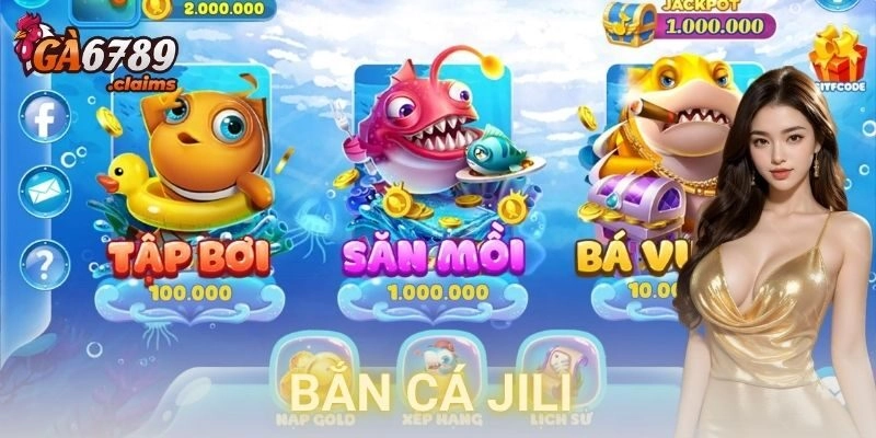 Những lợi thế đặc biệt khi chơi bắn cá Jili tại nhà cái uy tín